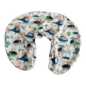 iEvolve Helicopter Print Nursing Pillow Cover – Soft Polyester, Zippered‎